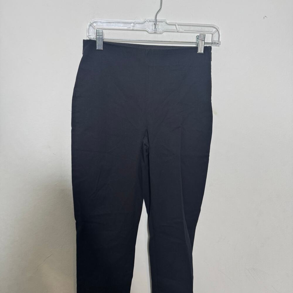 Everlane Ankle Pants Women’s Sz 2 Black Slim Tapered Stretch Work Office Trouser - Picture 10 of 11